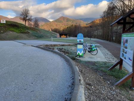 CAMPERSTOP postajališče pripravljeno za uporabo